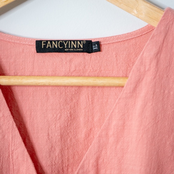 The Libby Dress (Fancyinn XL Salmon Dress) Pockets! - Picture 4 of 7